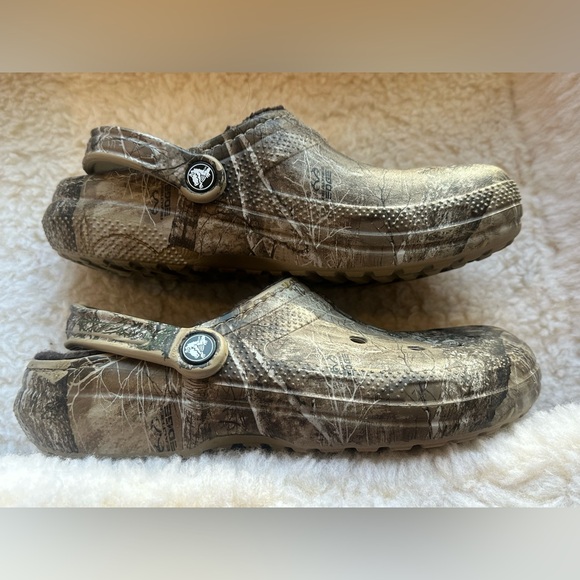 REALTREE Camo CROCS Size Mens 7 Womens 9 Unisex Adults Lined - Picture 6 of 9